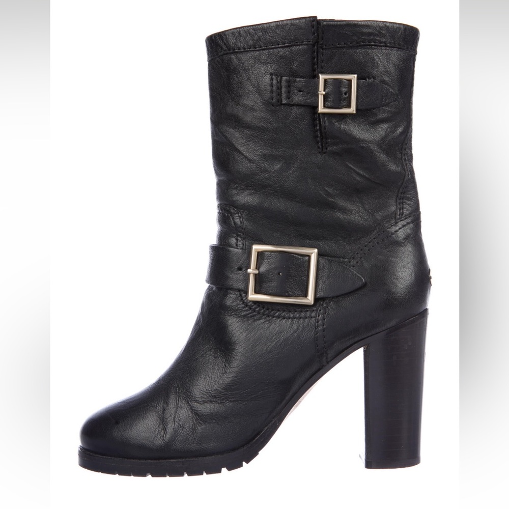 Jimmy Choo moto boots